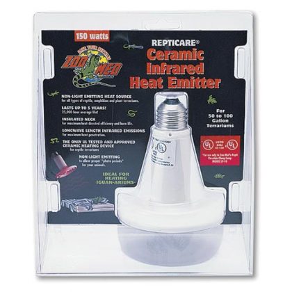 ReptiCare Ceramic Infrared Heat Emitter - 150 W