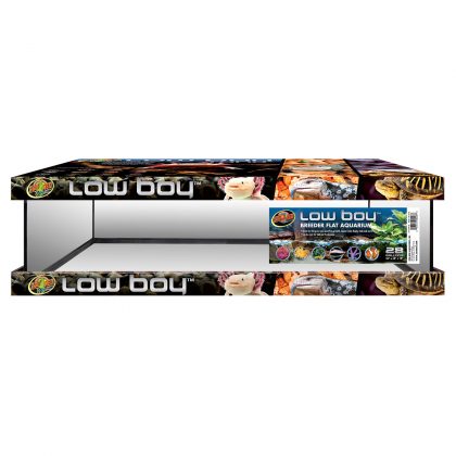 Low Boy Breeder Flat Aquarium 28 Gallons