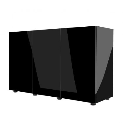 Glossy Cabinet - Black - 59" x 20"